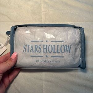 NWT stoney clover gilmore girls clear front pouch